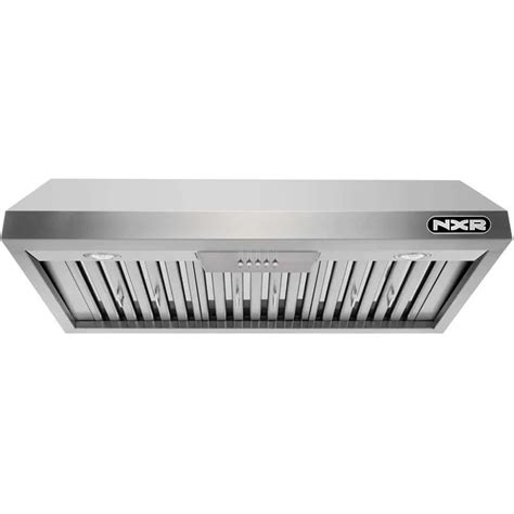 nxr professional under cabinet stainless steel range hood|nxr 30 inch range hood.